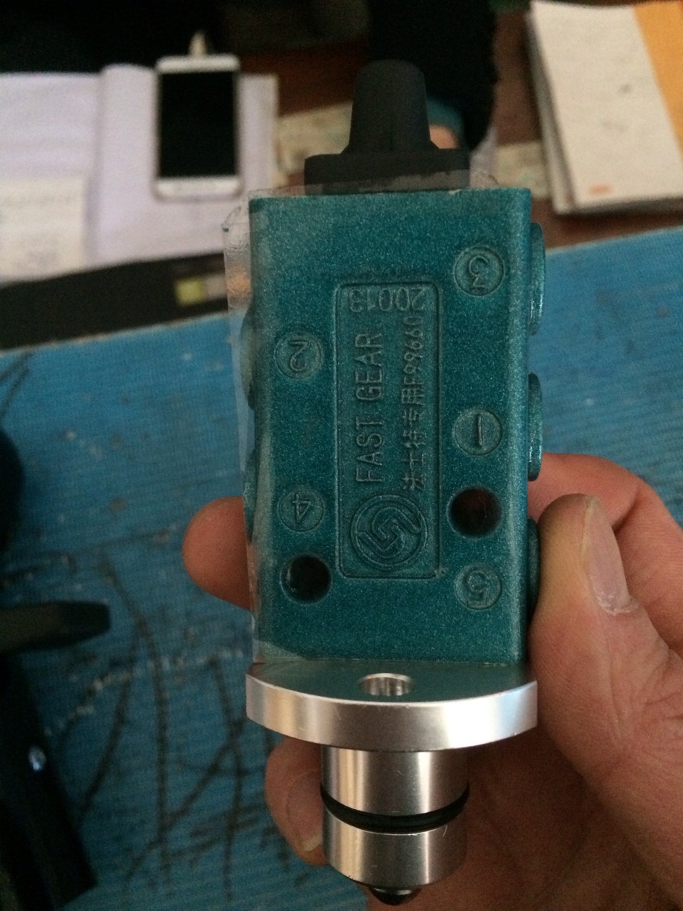 FAST gear box Dual-H air valve F99660  RT-11509C 1070500062
