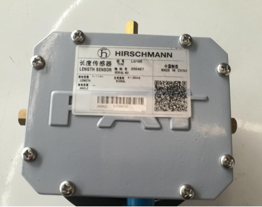 zoomlion truck crane Hirschmann LMI length sensor P10200000823 LG105 200427