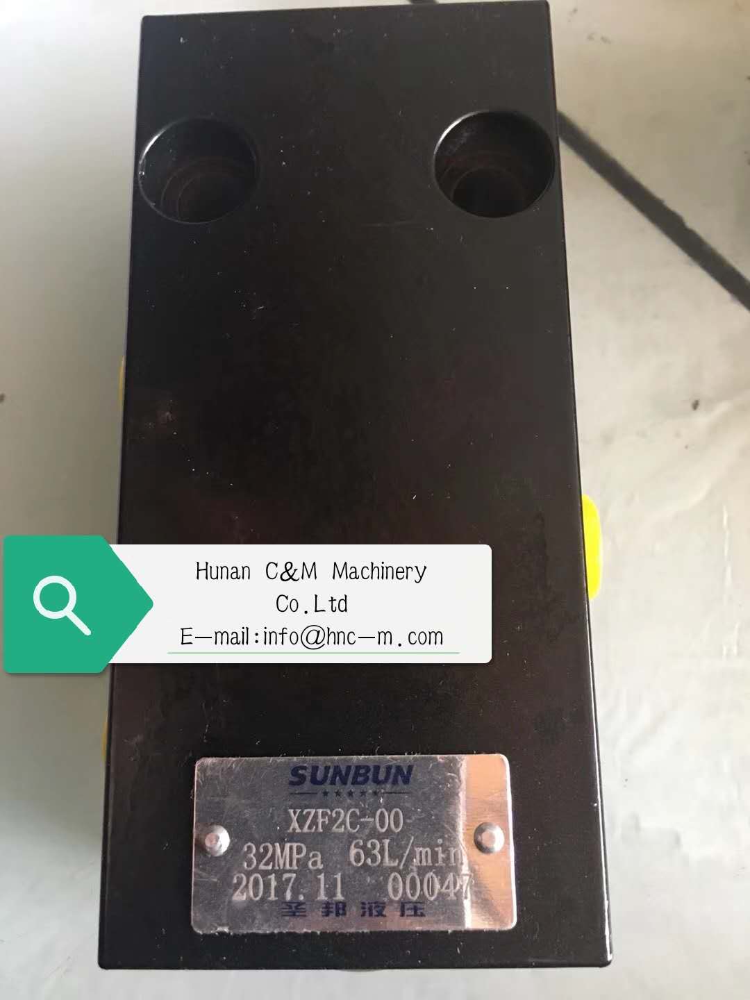 XCMG moblie crane Bidirectional hydraulic lock valve  XZF2C-00