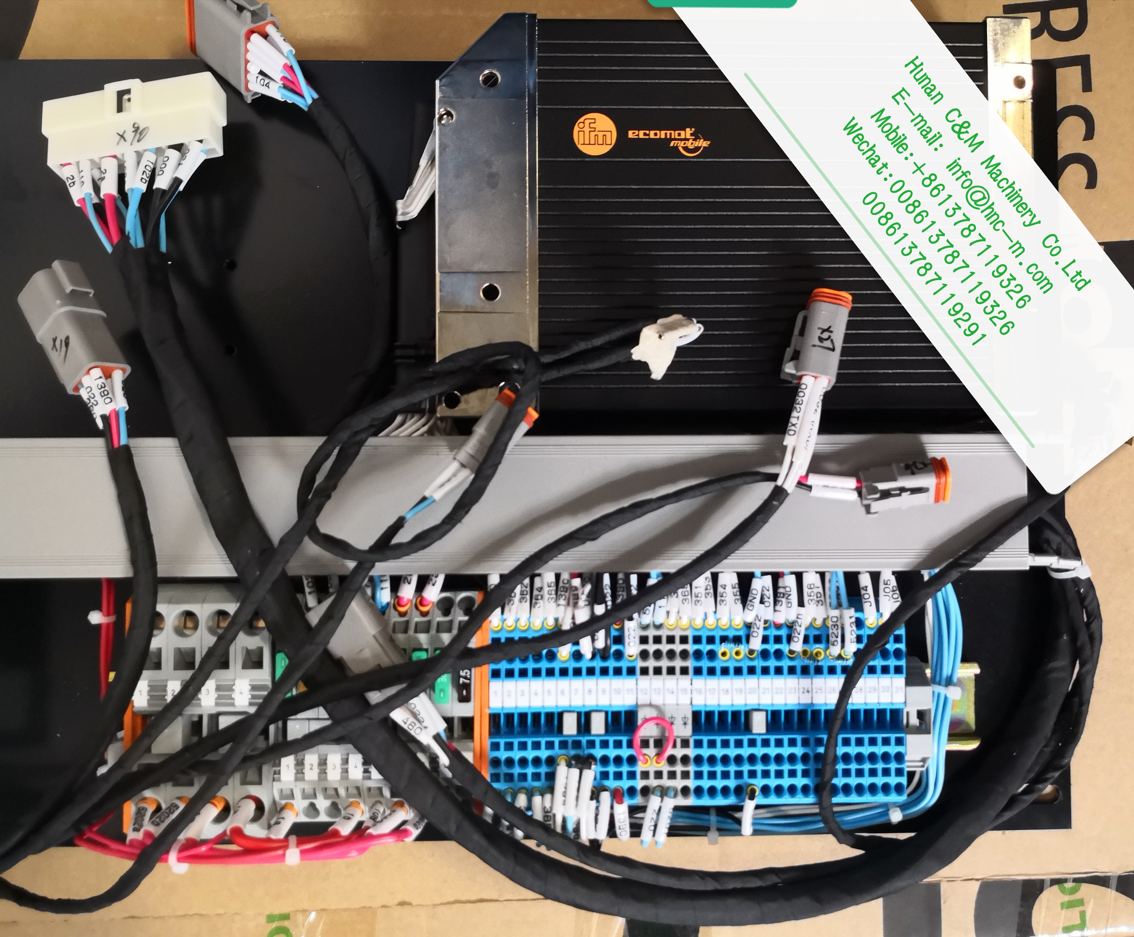 Zoomlion mobile crane ZTC1000V653  Wiring diagram – instrument console  00631466200400001