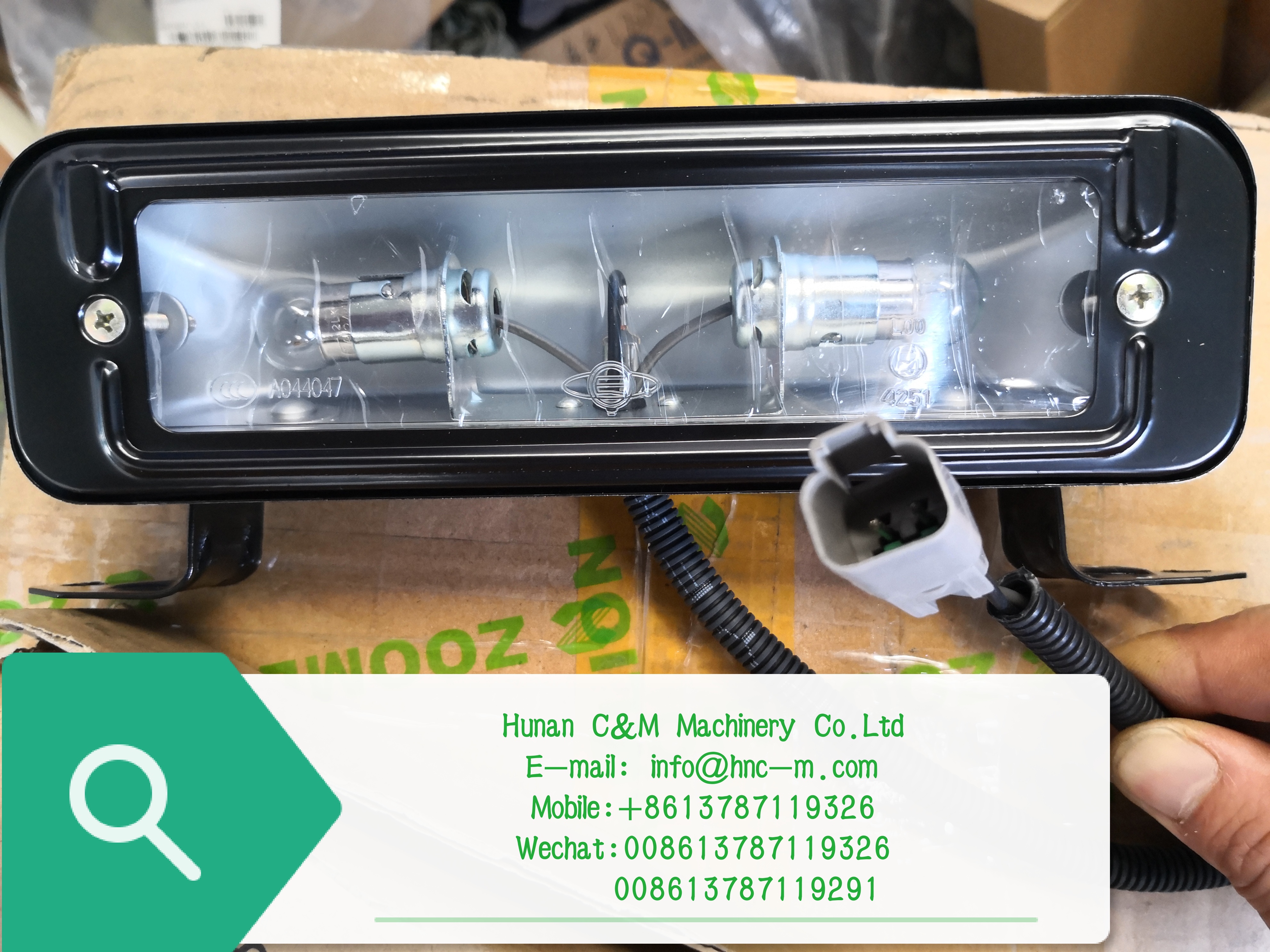 zoomlion mobile crane license light 1020404942