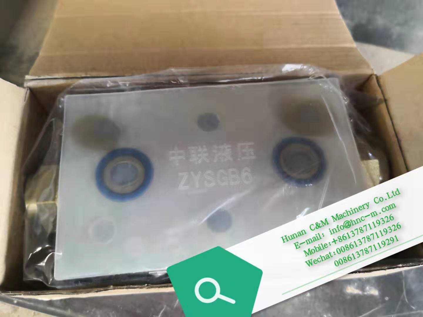ZOOMLION truck crane outrigger TWO-way hydraulic lock  1010304623