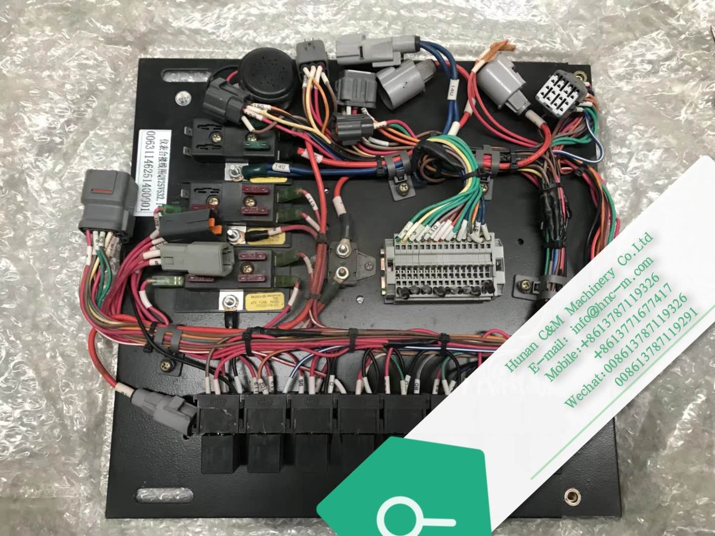 ZOOMLION truck crane Wiring diagram – instrument console