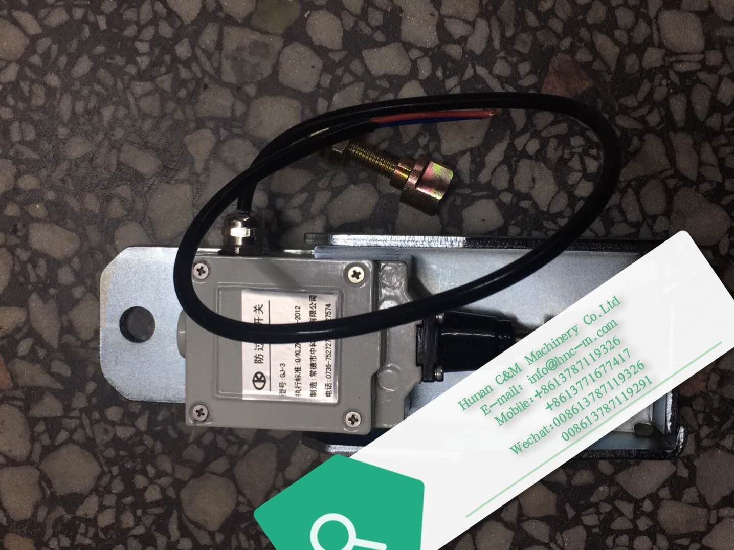 ZOOMLION mobile crane Hoisting limit switch assy. GJ-3  1020500721