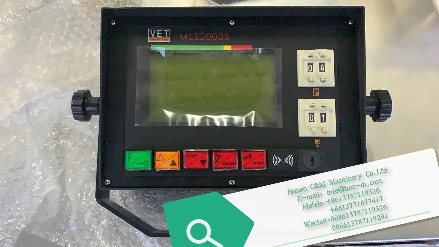 SANY XCMG crawler crane spare parts VET MLS2000S LMI display