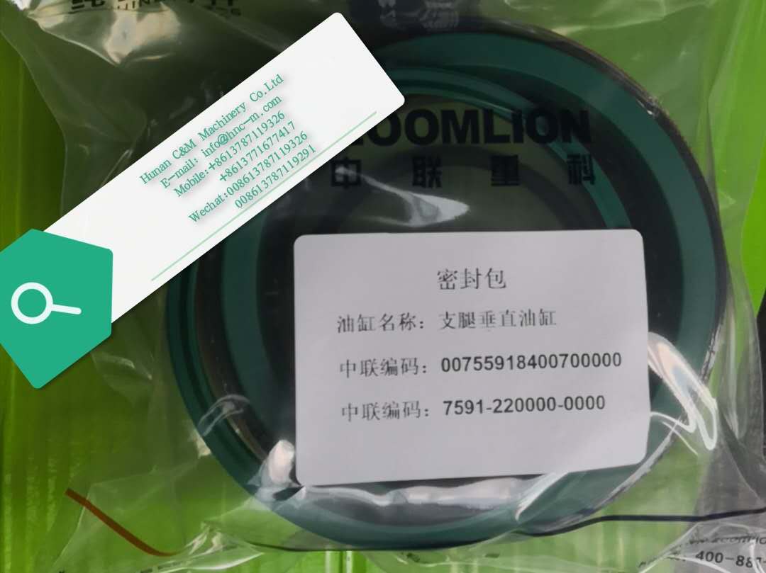 ZOOMLION RT55 outrigger vertical cylinder 00755918400700000 7591-220000-0000