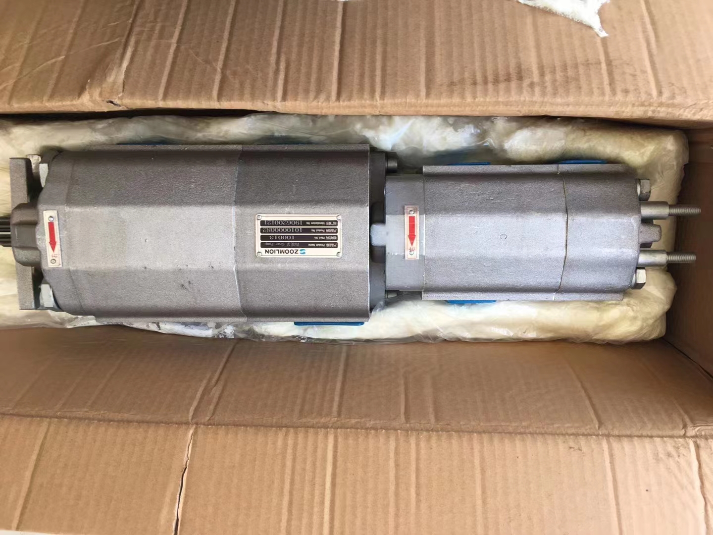 ZOOMLION truck crane Quadruple gear pump  1010000082 GSA3080/63/CBXF3040/10-130R-00
