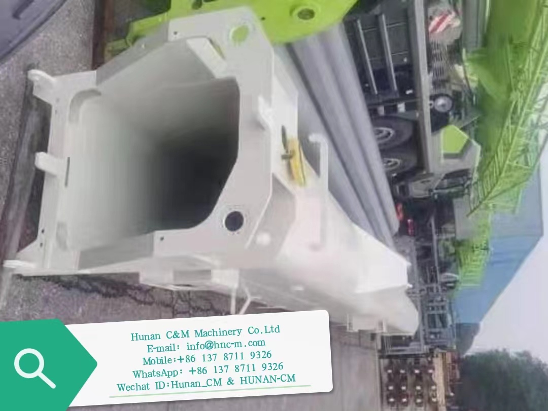 ZOOMLION truck crane QY50V531 QY50V532 QY50D531 Basic boom welded 00631148500200000  1114-850020-0000
