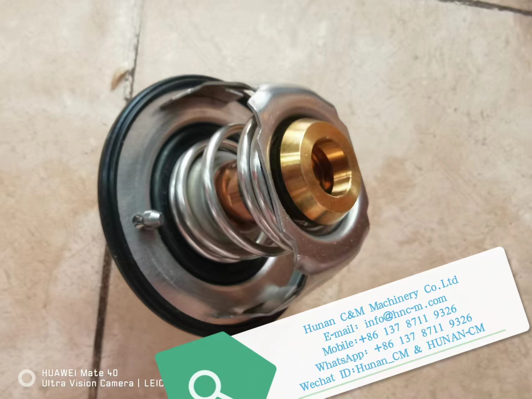 ZOOMLION RT7500 crane cummins engine Thermostat  5292708 31TM012