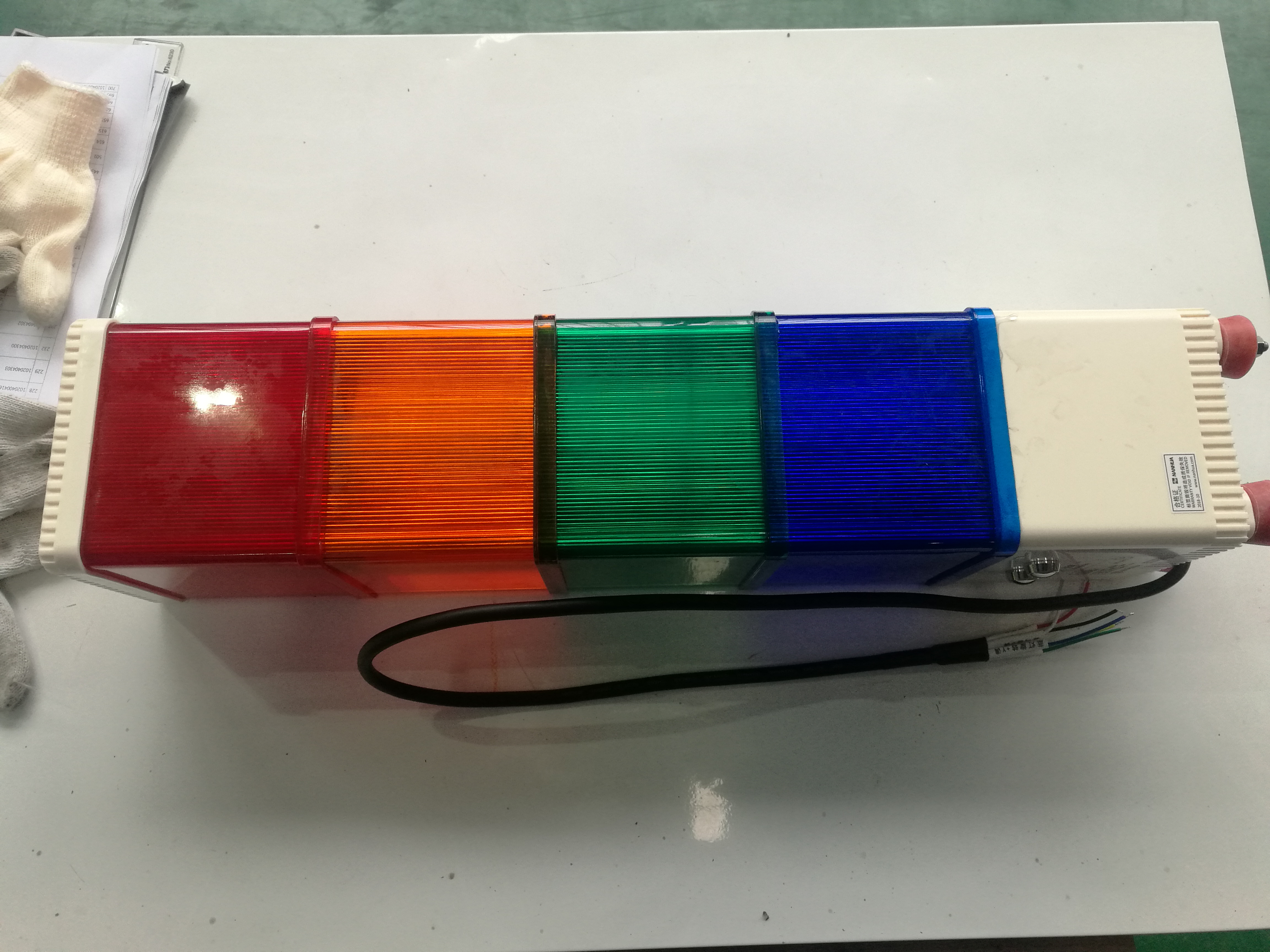 ZOOMLION truck crane LED acoustic signal light 1020400461  AL224 sound adjustable 
