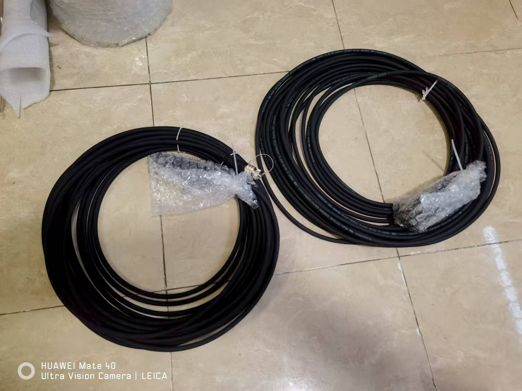 ZOOMLION crawler crane QUY200 QUY260 ZCC2600 Hirschmann LMI luffing jib load sensor cable  1020701472 W203-260 1020701473  W204-260