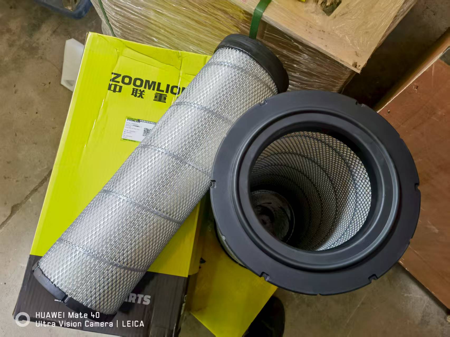 ZOOMLION mobile crane WEICHAI engine air filter assy 1009805534