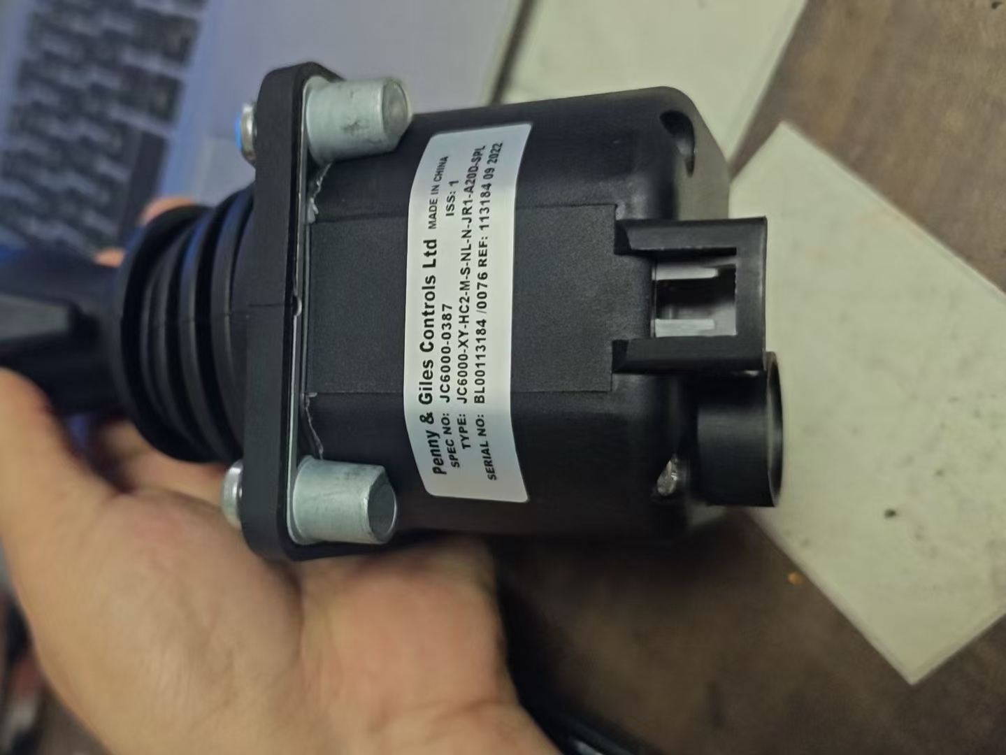 XCMG mobile crane right side joystick 801500772 JC6000-XY-HC2-M-S-NL-N-JR1-A20D-SPL