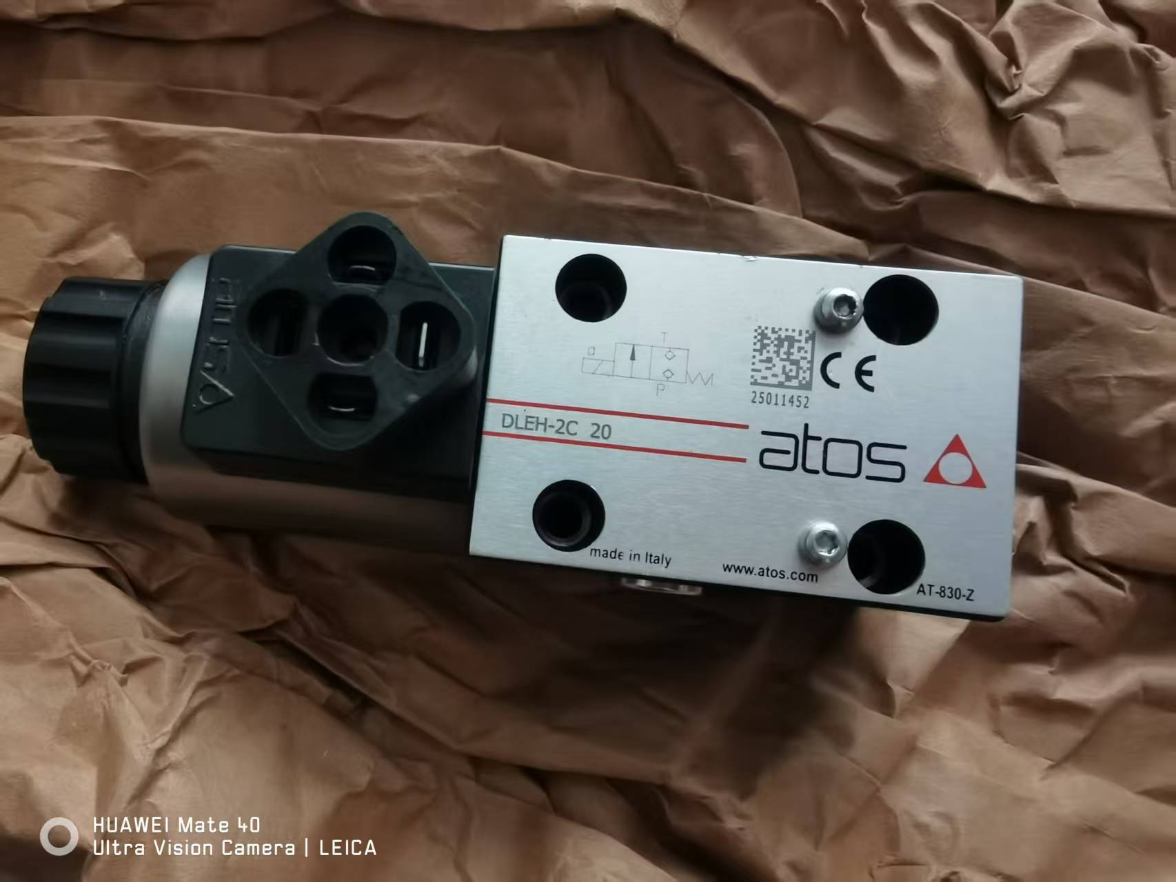 ZOOMLION crawler crane ATOS solenoid valve DLEH-2C 20  COE-24DC/10 24V 30W 